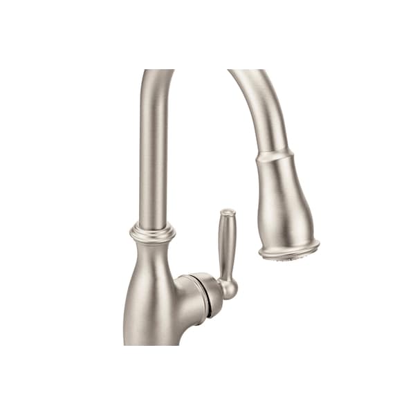 One-Handle Pulldown Kitchen Faucet Spot Resist Stainless